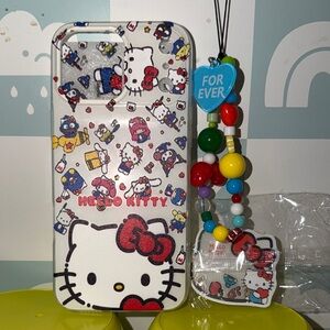 Hello Kitty iPhone 17 pro max Case with charms